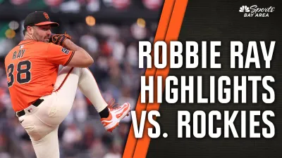 Giants highlights: Watch pitcher Robbie Ray strike out eight Rockies in win