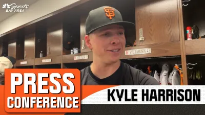 Kyle Harrison details mindset in Giants' season debut relief effort