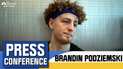 Podz not surprised Warriors maintained physicality from Houston series