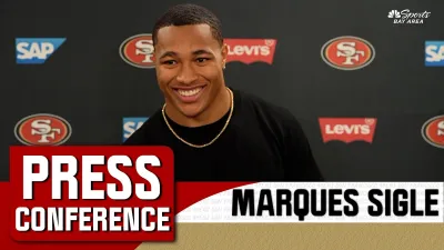 Rookie safety Sigle excited to fulfill NFL ‘dream' with 49ers