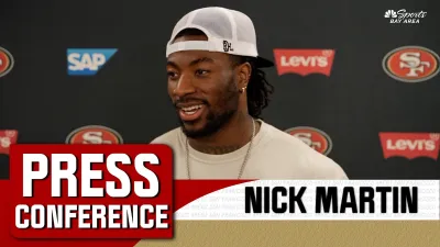 49ers rookie linebacker Martin motivated by ‘chip on shoulder'