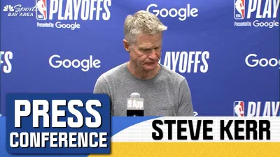 Kerr believes Warriors lacked ‘composure' in blowout Game 2 loss