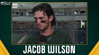 Wilson thrilled with Athletics' ‘awesome' win over Yankees