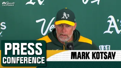 Kotsay enamored with Athletics' resilience after comeback win vs. Yankees
