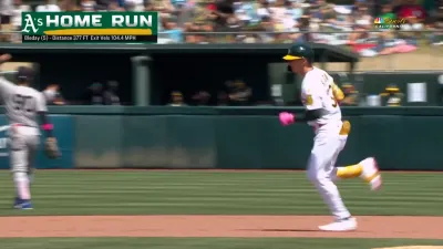 Bleday hits fifth homer of season in Athletics-Yankees game