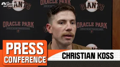 Koss shares how Giants can regain footing amid losing streak