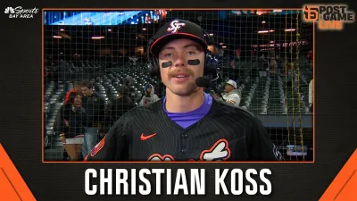 Koss shares how surreal it is for his first homer to be a grand slam