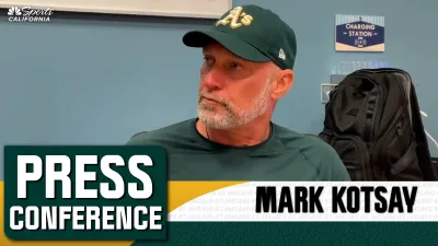 Kotsay praises Wilson's best game against Dodgers, Athletics win 11-1