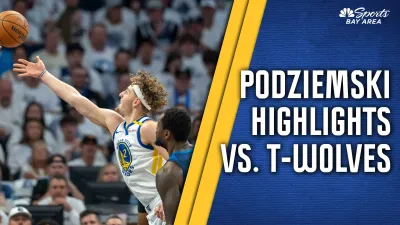 Brandin Podziemski highlights: Watch Warriors guard score 28 points vs. Timberwolves