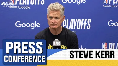 Kerr ‘very proud' of Warriors after season-ending loss to Wolves