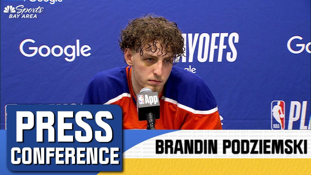 Podz reflects on first playoff experience after Warriors' exit
