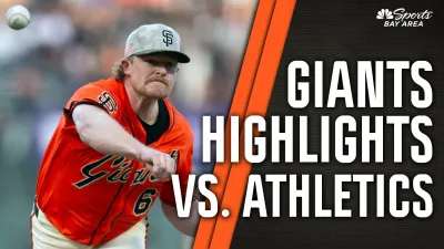 Flores, Webb dominate Athletics in Giants' 9-1 win