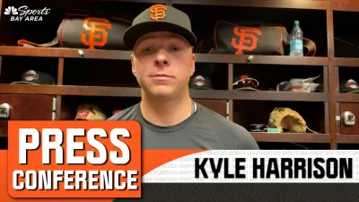 Harrison ‘proud' of return to Giants' rotation in loss to Nationals