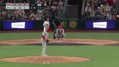 Rooker's clutch homer gives Athletics lead over Phillies
