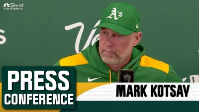 Kotsay reacts to Athletics' ‘tough' extra-inning loss to Phillies