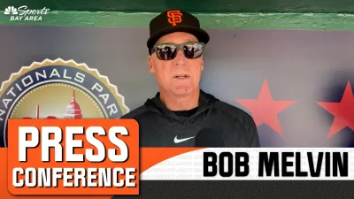 Bob Melvin addresses Giants' decline in stolen bases for month of May