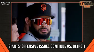 Giants' offense continues to struggle in 3-1 loss to Tigers