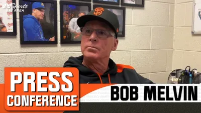 Melvin frustrated by strike zone, Giants' offense in loss to Tigers