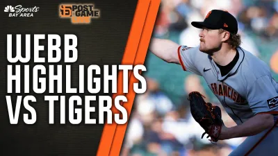 Webb unable to overcome his slow start in Giants' loss to Tigers