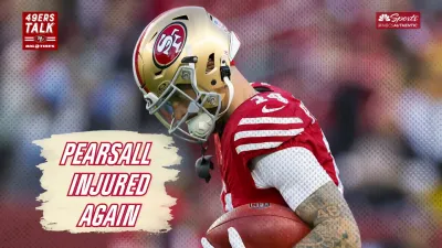 49ers Talk: Ricky Pearsall's hamstring injury keeps receiver out of 49ers OTAs