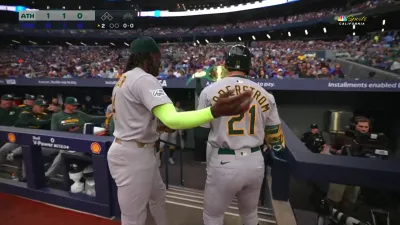 Soderstrom's solo homer gets Athletics on board vs. Blue Jays