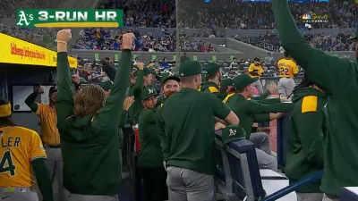 Soderstrom's three-run homer gives Athletics lead vs. Blue Jays