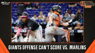 Giants' inability to score dooms them in shutout loss to Marlins