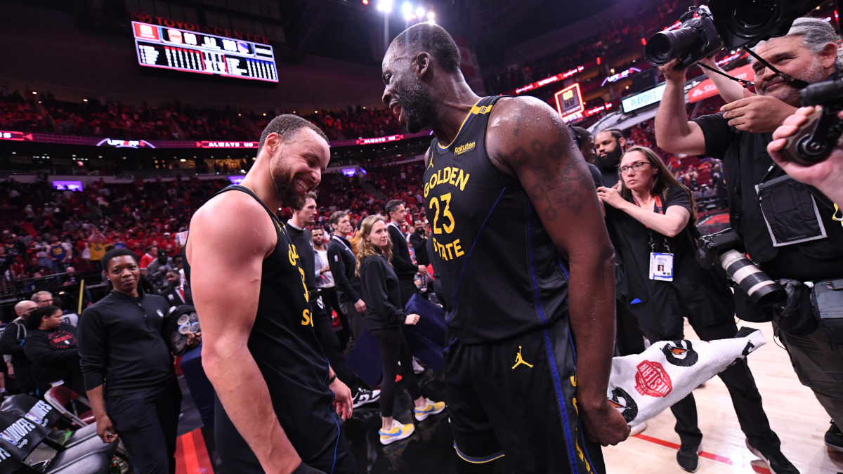 What Steph told Draymond after Warriors won Game 7 vs. Rockets