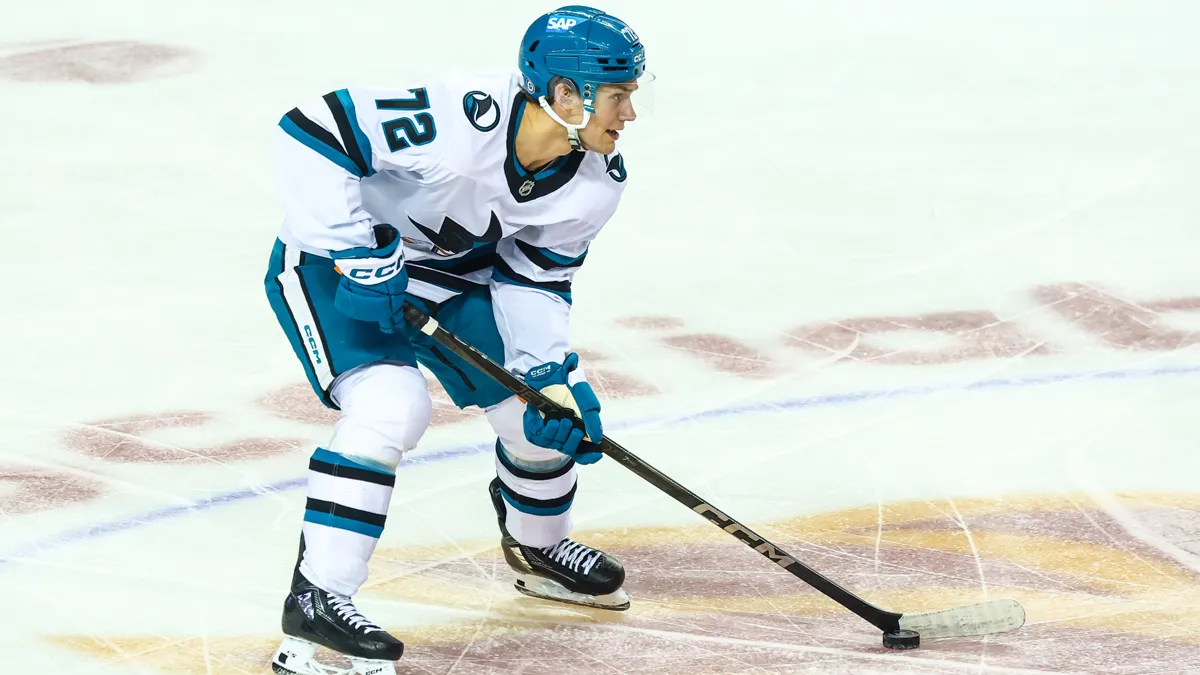 Sharks’ William Eklund cut by skate in World Championships game – NBC ...