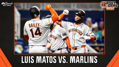 Matos' three-run homer sparks Giants' bounce-back win vs. Marlins