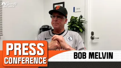 Melvin praises Matos' ‘huge' homer in Giants' win against Marlins