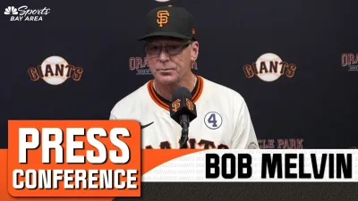 Melvin laments Giants' missed opportunities in shutout loss to Padres
