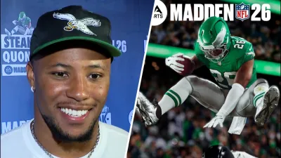 Barkley on the Madden cover, the curse, and which Eagle deserves a 99 rating