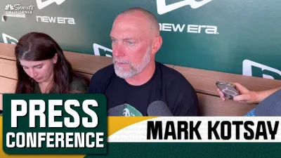 Kotsay shares how Wilson has exceeded Athletics' expectations for him