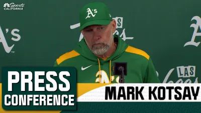 Kotsay discusses importance of Athletics moving on from tough losses quickly