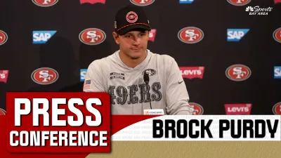 Purdy likes what he's seeing from 49ers receiving corp after week of OTAs