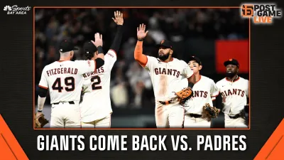 Giants' three-run seventh inning leads to comeback victory vs. Padres
