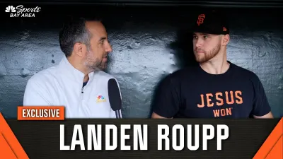 How Giants' Roupp has gotten more comfortable pitching in MLB