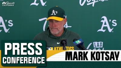 Kotsay thrilled watching Athletics' offensive surge in win vs. Twins