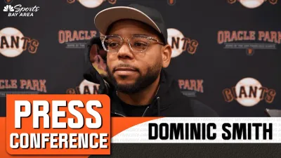 Smith reflects on ‘awesome' first days with Giants after win vs. Padres