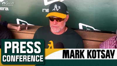 Kotsay evaluates Athletics' lineup ahead of series vs. Orioles