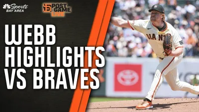 Webb shines, strikes out 10 in Giants' walk-off win vs. Braves