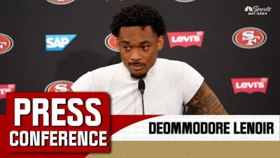 49ers' Lenoir discusses working with Saleh, taking on veteran role