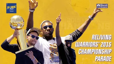 Dubs Talk: Ezeli relives Warriors' 2015 NBA championship parade