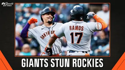 Giants stun Rockies with another improbable comeback, one-run win