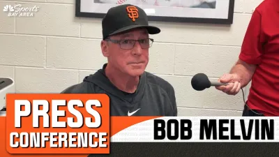 Melvin shares how Giants' great at-bats led to comeback vs. Rockies