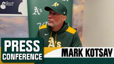 Kotsay displeased by Athletics' poor offense in loss to Angels
