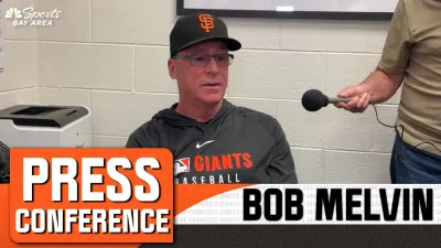 Melvin believes Giants ‘lucky' to have Schmitt with Chapman injured