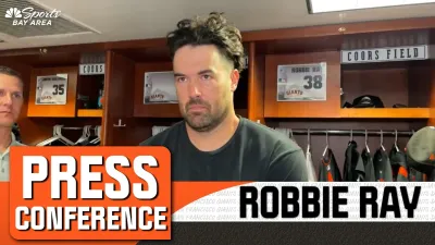 Ray confident in Giants' bullpen after tough start vs. Rockies