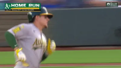 Urías' solo homer extends Athletics' lead over Royals